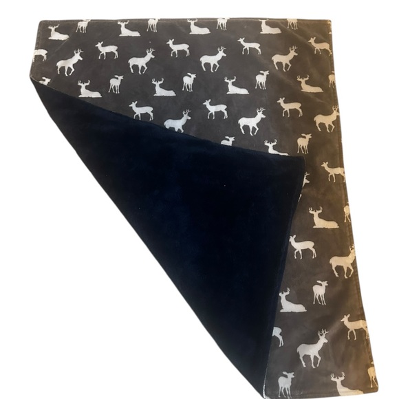 Deer Minky Baby Bkanket EUC - Picture 2 of 4